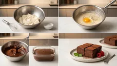 材料4つ・レンジ2分半で完成。豆腐で作るしっとり濃厚チョコケーキ