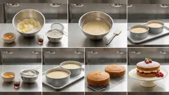 ふわっと軽いヴィクトリアケーキ：いちごジャムとホイップで作る定番レシピ