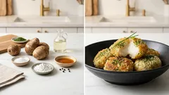 ねっとり里芋が外カリに変わる:揚げ焼きで作る青のり塩フライド里芋