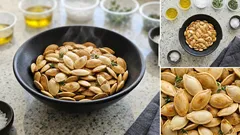 捨てがちなかぼちゃの種がごちそうに。フライパンで香ばしスナック