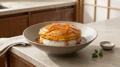 卵なしでもふわとろ。豆腐×かぼちゃで作るヴィーガン天津飯と中華あん