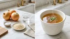 混ぜて熟成するだけでコク深く。玉ねぎ麹のヴィーガンコンソメの作り方