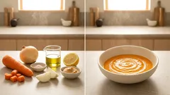 人参と新玉ねぎで作る、まろやか味噌ドレッシング｜切って撹拌するだけ