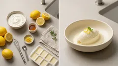 材料3つで混ぜて凍らせるだけ。豆乳ヨーグルトのレモンアイス、さっぱり濃厚に作るコツ