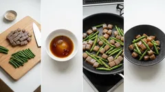 味しみ抜群、冷めてもおいしい こんにゃくのサイコロ甘辛炒め(いんげん入り)