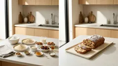 米粉×オートミールで作るヴィーガンシュトーレン:こねずに混ぜて焼くだけ