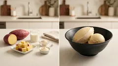 生クリームなしでなめらか!さつまいもの甘みを楽しむ簡単サツマイモアイス(隠し味はマヨ)