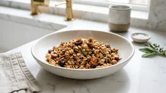 オーブン不要、トースターで10分：基本のグルテンフリーグラノーラ