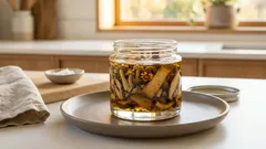 作り置きに便利：きのこのオイル漬け—パスタもサラダもこれで決まる