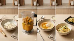 卵・マヨなしでも濃厚:豆腐とかぼちゃで作るリッチなタルタルソース