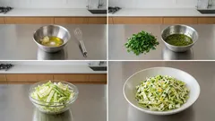 パセリ1束が主役。レモン×にんにくで作るキャベツのさっぱりサラダ